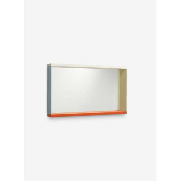 Colour Frame Miroir - Medium - Blue/Orange - Vitra - Julie Richoz - Objects décoratives - Furniture by Designcollectors