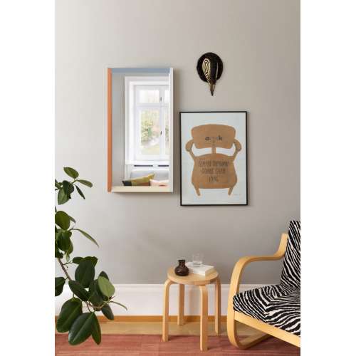 Colour Frame Miroir - Medium - Blue/Orange - Vitra - Julie Richoz - Objects décoratives - Furniture by Designcollectors