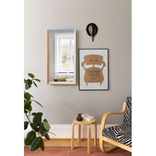 Colour Frame Mirror - Medium - Blue/Orange - Vitra - Julie Richoz - Decorative Objects - Furniture by Designcollectors