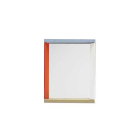 Colour Frame Miroir - Small - Blue/Orange - Vitra - Julie Richoz - Furniture by Designcollectors