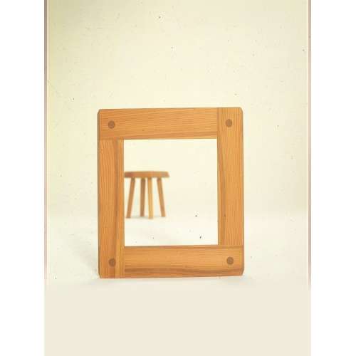 D07A Miroir cadre bois de tete - Pierre Chapo - Pierre Chapo - Accueil - Furniture by Designcollectors