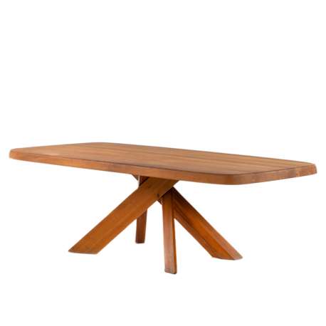 T35D Table (226 cm) 12 couverts - Pierre Chapo - Pierre Chapo - Tables - Furniture by Designcollectors