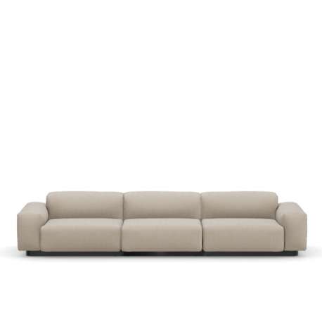 Soft Modular Sofa Driezitsbank - Iroko 2, Cream - Vitra - Jasper Morrison - Furniture by Designcollectors
