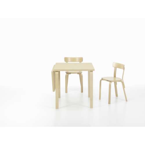 DL81C Foldable Table, Birch Veneer - Artek - Alvar Aalto - Tables & Desks - Furniture by Designcollectors