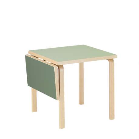 DL81C Foldable Table, Pistachio/Olive, Special Edition - Artek - Furniture by Designcollectors