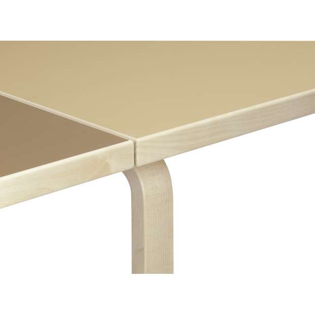DL81C Foldable Table, Clay/Walnut, Special Edition - Artek - Alvar Aalto - Tables & Desks - Furniture by Designcollectors
