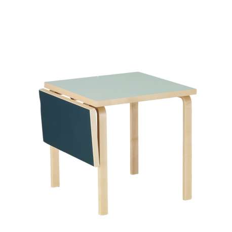 DL81C Table Pliante, Vapour/Smokey Blue, Special Edition - Artek - Alvar Aalto - Tables & Bureaux - Furniture by Designcollectors