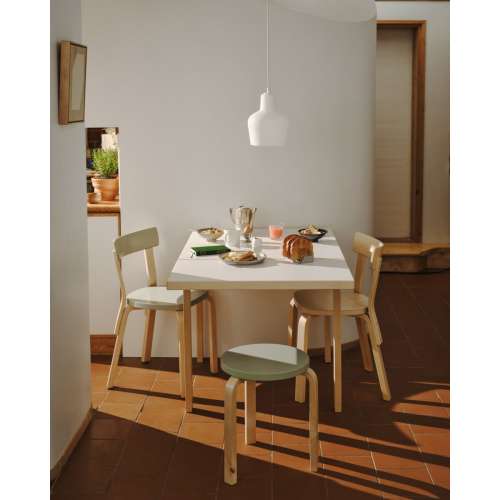 DL81C Foldable Table, Black Linoleum - Artek - Alvar Aalto - Tables & Desks - Furniture by Designcollectors