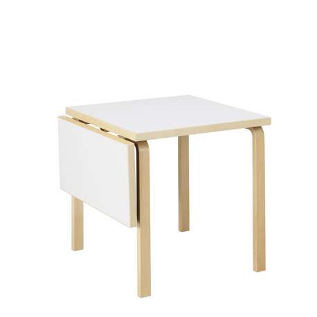 DL81C Foldable Table, IKI White HPL - Artek - Alvar Aalto - Furniture by Designcollectors