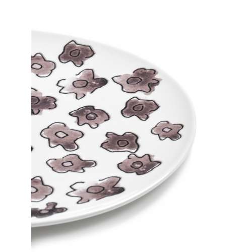 Breakfast Plate - Dark Viola - Small (2 pieces) - Marni - Francesco Risso - Kitchen & Table - Furniture by Designcollectors