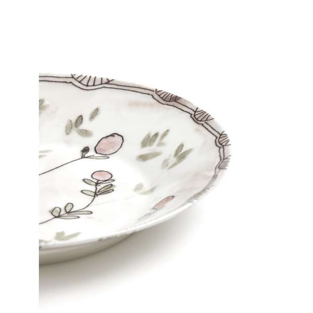 Deep Plate - Mirtillo Nude - Small (2 pieces) - Marni - Francesco Risso - Kitchen & Table - Furniture by Designcollectors