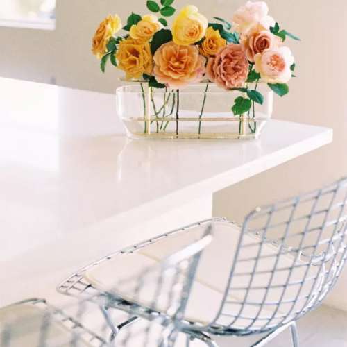 Bertoia Bar Stool Barkruk - Grijsbruin kussen - Knoll - Harry Bertoia - Barstools - Furniture by Designcollectors