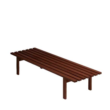 BZ Slatted Bench - (w: 160 - h: 40), Wengé - Spectrum - Martin Visser - Furniture by Designcollectors BZ Slatted Bench - (w: 160 - h: 40), Wengé - Spectrum - Martin Visser - Furniture by Designcollectors