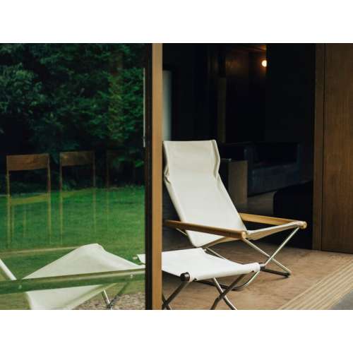 Nychair X Ottoman, Naturel - Blanc - Nychair X - Takeshi Nii - Lounge Chairs & Club Chairs - Furniture by Designcollectors