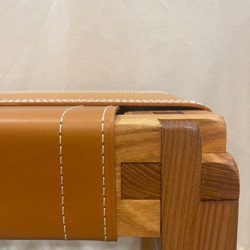 S12 Stool -  Elmwood - Pierre Chapo - Pierre Chapo - Furniture - Furniture by Designcollectors