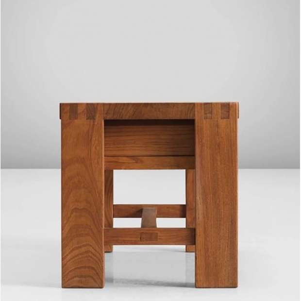 T07A Bedside Table -  Elmwood - Pierre Chapo - Pierre Chapo - Storage & Shelves - Furniture by Designcollectors