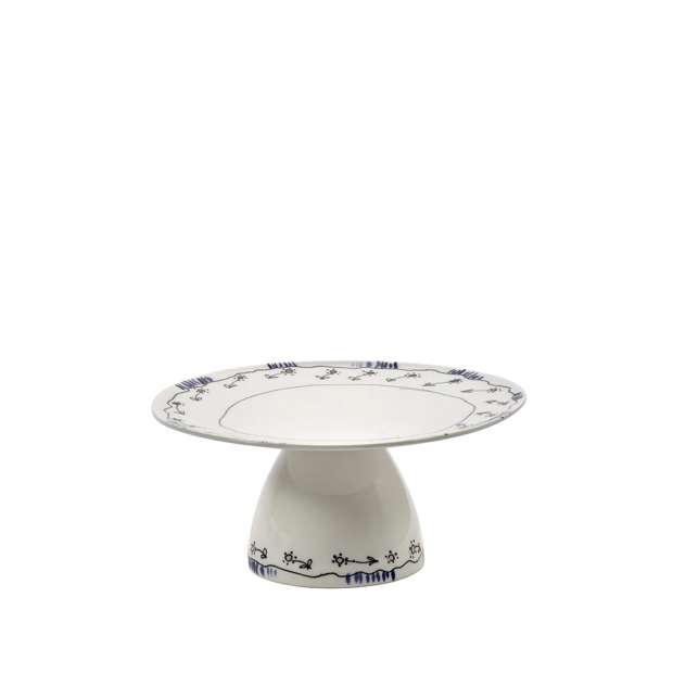 Cake Stand - Anemone Milk Midnight Flowers - Small - Marni - Francesco Risso - Keuken & Tafel - Furniture by Designcollectors
