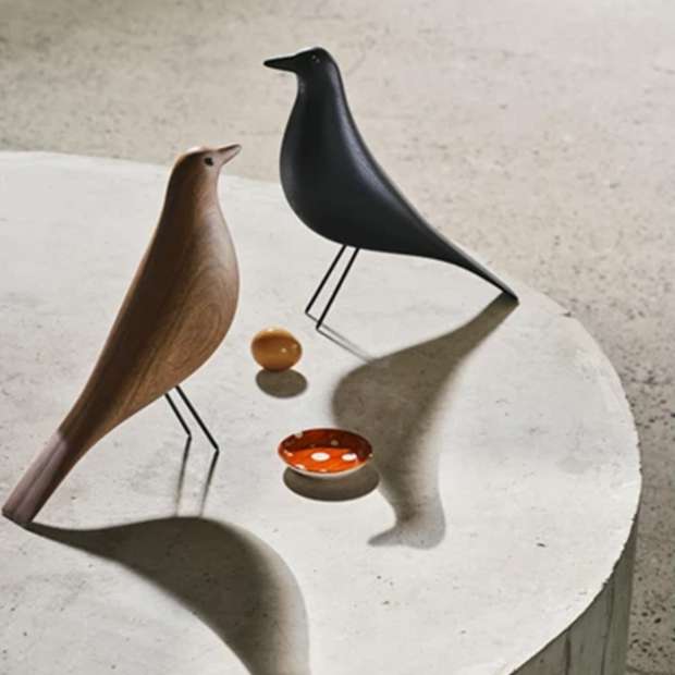 Eames House Bird -  Donker walnotenhout - Vitra - Charles & Ray Eames - Home - Furniture by Designcollectors