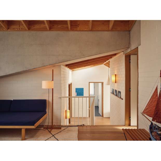 710 Day bed met matras en rugkussens met cover in Hallingdal 764 staalblauw - Artek - Alvar Aalto - Sofa’s en slaapbanken - Furniture by Designcollectors