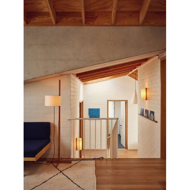 TMM Corto Wall Light, Direct Wall, Beige, Walnut - Santa & Cole - Miguel Milá - Wall Lamps - Furniture by Designcollectors