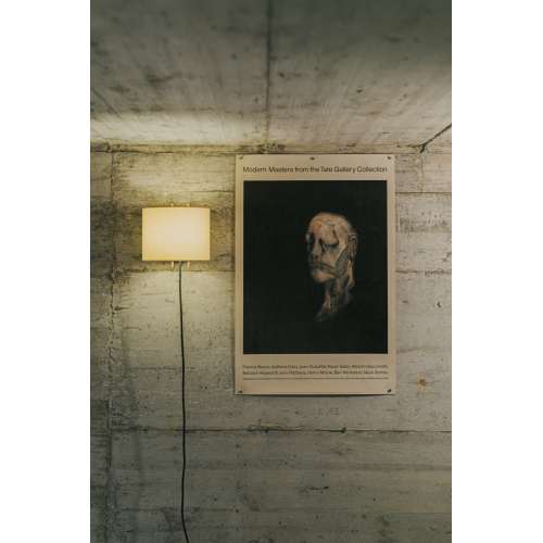 TMM Corto Wall Light, With plug, White - Santa & Cole - Miguel Milá - Wandlampen - Furniture by Designcollectors