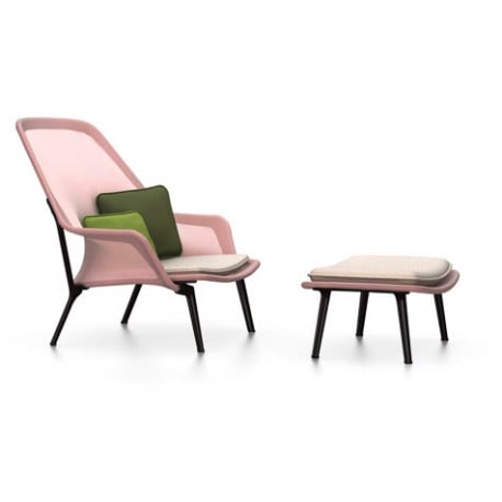 Slow Chair & Ottoman - vitra - Ronan and Erwan Bouroullec - Accueil - Furniture by Designcollectors