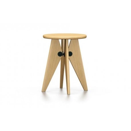 Tabouret Solvay Kruk - Vitra - Jean Prouvé - Furniture by Designcollectors