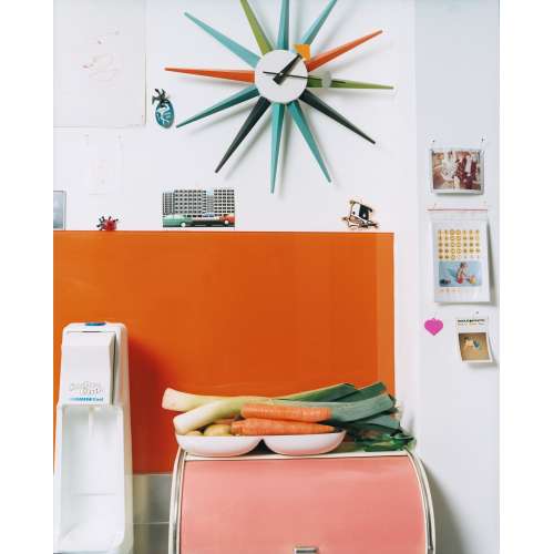 Clock Sunburst Multicolor - Vitra - George Nelson - Home - Furniture by Designcollectors