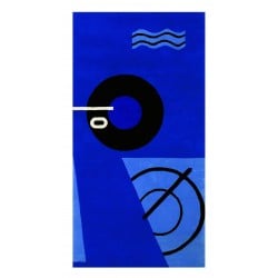 Rug Blue Marine 110 x 215 cm