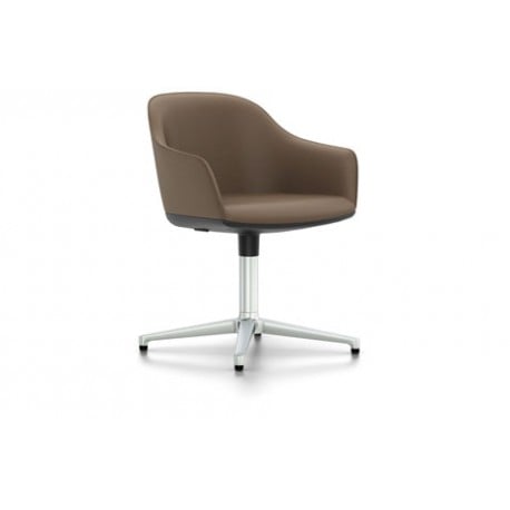Softshell Chair Stoel 4-steronderstel - vitra - Ronan and Erwan Bouroullec - Stoelen - Furniture by Designcollectors