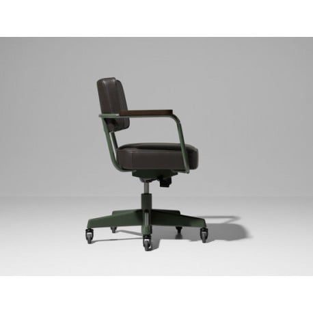 Prouvé RAW Fauteuil Direction Pivotant (Tissu) - vitra - Jean Prouvé - Chairs - Furniture by Designcollectors