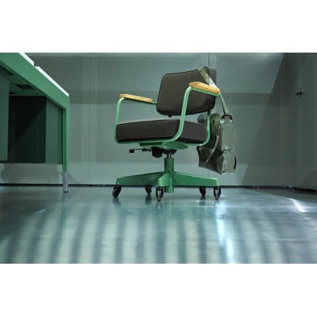 Prouvé RAW Fauteuil Direction Pivotant (Tissu) - vitra - Jean Prouvé - Chairs - Furniture by Designcollectors